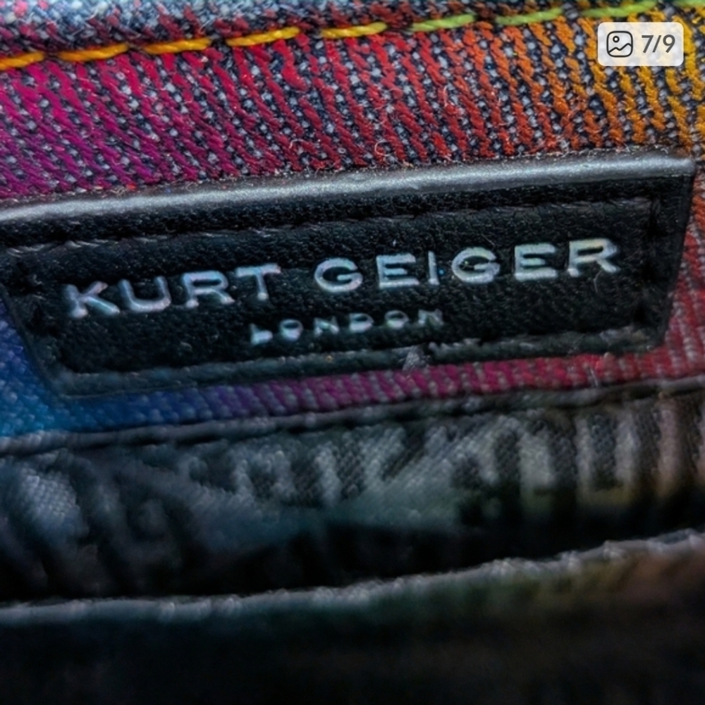 Kurt Geiger Denim (Metallic Rainbow) - Picture 7 of 9